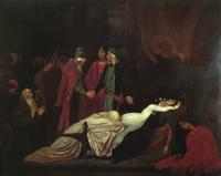 Leighton, Lord Frederick - The Reconciliation of the Montagues and Capulets over the De